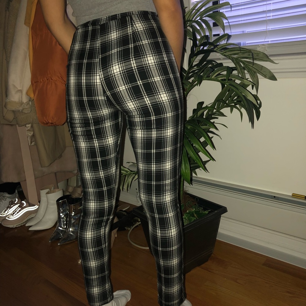 brandy melville plaid pants